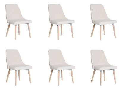 6x Design Upholstery Seat Chairs Chair See Suite Armchair Lounge Club Set